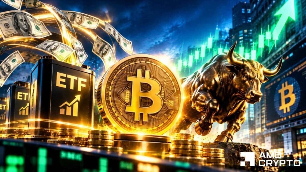 Bitcoin ETFs Record $102M Inflows As BTC Flips $85K