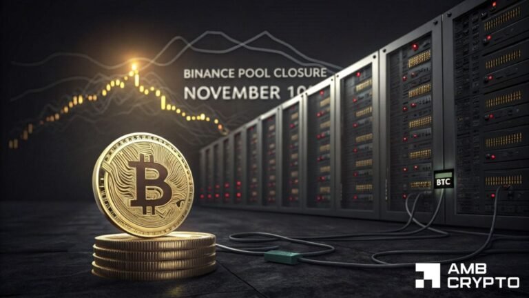 Binance Pool Closure Set for November 10